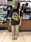 Allen Iverson Money Talk Garment-Dyed Boxy Shirt Streetwear Y2K