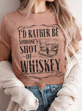 Shot of Tennessee Whiskey Graphic Tshirts