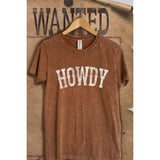 Howdy Vintage  Mineral Wash  Graphic  Tee