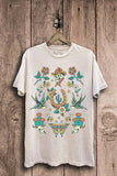 Western Tattoo Graphic Top