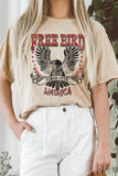 Free Bird Mineral Long Crop Top