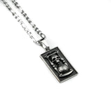 Memento Mori Hourglass Pendant & Chain