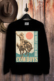 Merry Christmas Yall Santa Graphic Sweatshirt