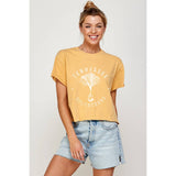 Tennessee Volunteers  Vintage Graphic Crop Top