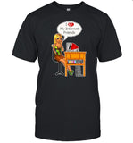 Cherry Kitten I Love My Internet Friends Y2k Shirt