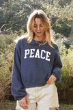 Peace Mid Graphic Sweatshirt