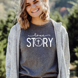 True Story Easter Christian Graphic T-Shirt