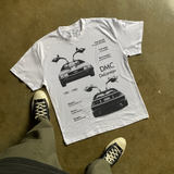 DMC HEAVYWEIGHT WHITE TSHIRT