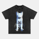 RETRO STREET STYLE & CAT V3 TEE Style001
