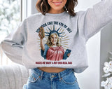 You Look Like Like the 4th of July  - Funny Meme Sweatshirt