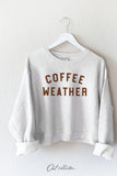 Coffee Weather Mid Graphic Sweatshirt