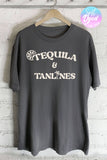 Tequila and Tanlines-Oversized Tee