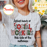 Social Worker Christmas & Designs For Apparel