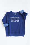 She's A Good Girl Toddler Unisex Graphic Sweatshirt