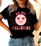 Be My Valentine - Valentine's Day Cute Smile Gift T-Shirt