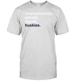 Cprh Championship Parade Repeat Huskies Shirt