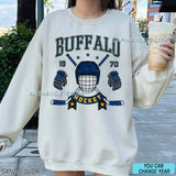 Buffalo Sabres Vintage Hockey Tee - Retro Fan Apparel
