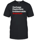 Blaze Media Garbage Deplorable Irredeemable American Shirt