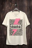 Mama Thunderbolt Graphic Top