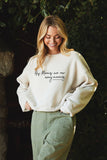 His Mercies Are New Mid Graphic Sweatshirt