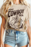 In My Cowboy Era Mineral Graphic Tshirts
