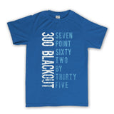 300 Blackout Mens T-shirt Style001