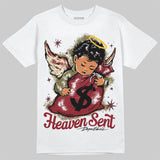 Dunk Dark Team Red/Burgundy Crush DopeSkill T-Shirt Heaven Sent Graphic