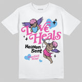 Dunk Active Fuchsia DopeSkill T-Shirt New Love Heals Graphic