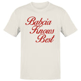 Babcia Knows Best Family Wisdom Men's T-Shirt