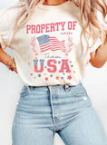 Property of Team USA Graphic Tshirts