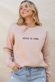Jesus Is King Graphic Sweatshirt