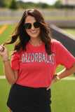 Razor Backs Camo Tee