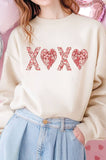 Quilted Xoxo Heart Graphic Brushed Sweatshirts Unisex T-shirt, Sweatshirt, Hoodie, Long Sleeve Tee