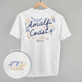 Amalfi Coast Doodles (Back Print)