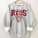 Cincinnati Baseball Crewneck Sweatshirt Vintage Style