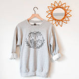 Desert Scene Crewneck Sweatshirt Hoodie 013