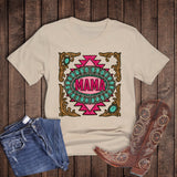 Western Mama Turquoise Graphic Tee