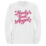 Honky Country Angel Women's Sweatshirt White