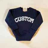 Custom Toddler Kids Crewneck Sweatshirt