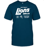 Detroit Lions Smplfd Shirt