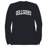 Ghosted Upside Down Bold Lettering Women's Sweatshirt
