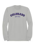 Colorado Est 1876 Vintage Design Men's Sweatshirt Unisex T-shirt, Sweatshirt, Hoodie, Long Sleeve Tee