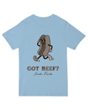 Got Beef Jumbo Franks Grey Tee