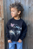 Mini Santa’S Cattle Drive Pullover