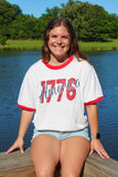1776 Graphic Ringer Tee