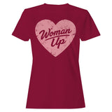 Woman Up Motivational Graphic Women's T-Shirt