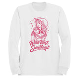 Wild West Sweetheart  Women's Sweatshirt White