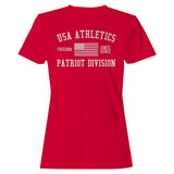 USA Athletics Patriot Flag Women's T-Shirt