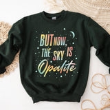 Opalite Showgirl Sweatshirt, Dancing in the Lightening
