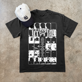 'UTOPIA' TRACKLIST HEAVYWEIGHT BLACK T-SHIRT